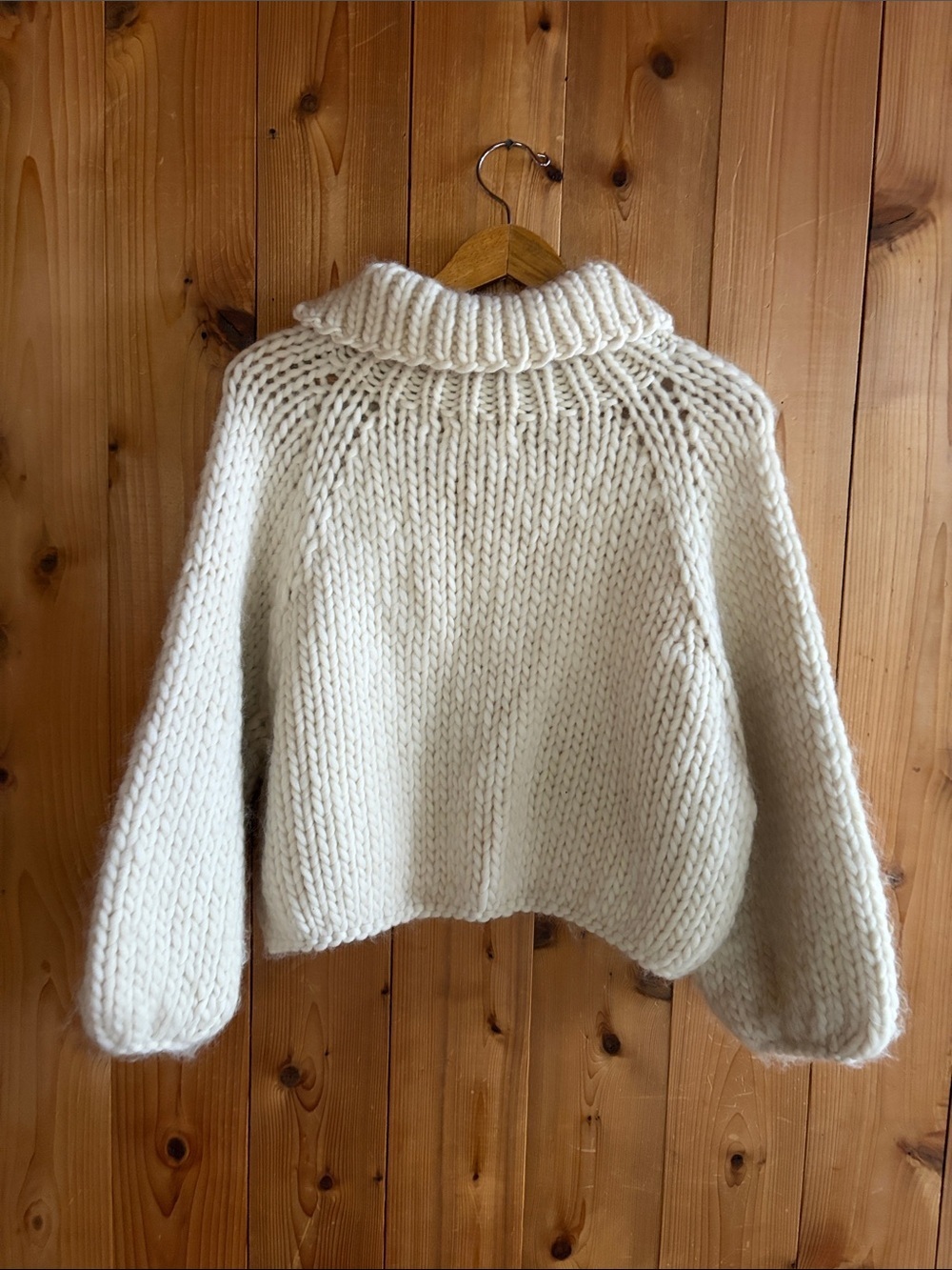 Good Night Day Nayes Polo Handknit Yarn Sweater - Picture 10 of 11